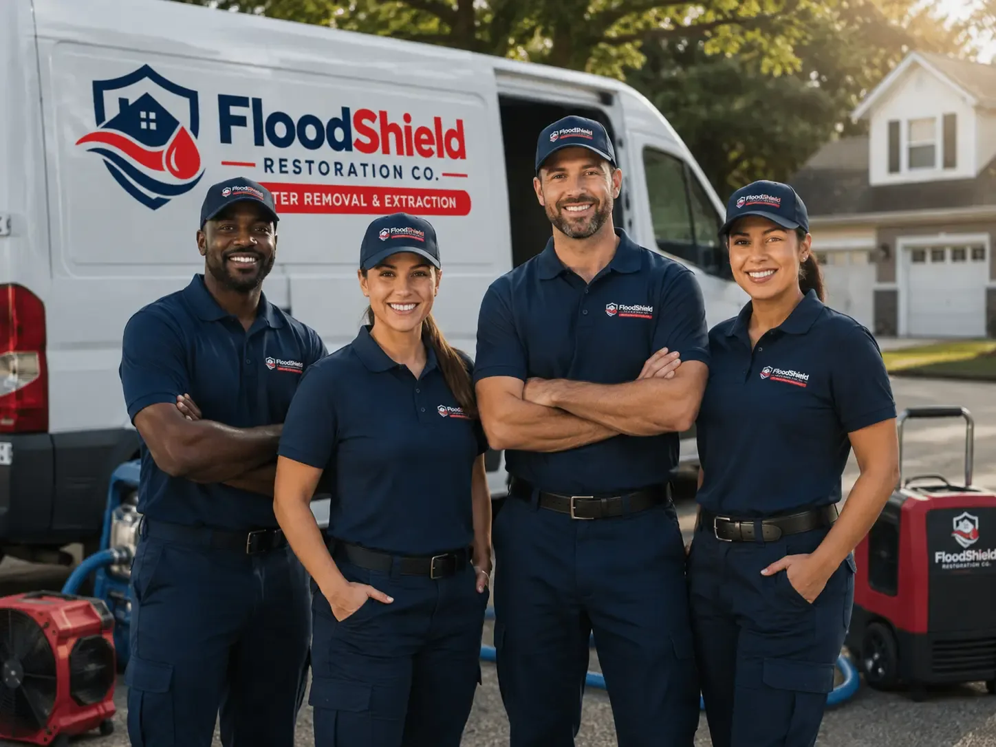 Flood Damage Restoration company in Holyrood, KS