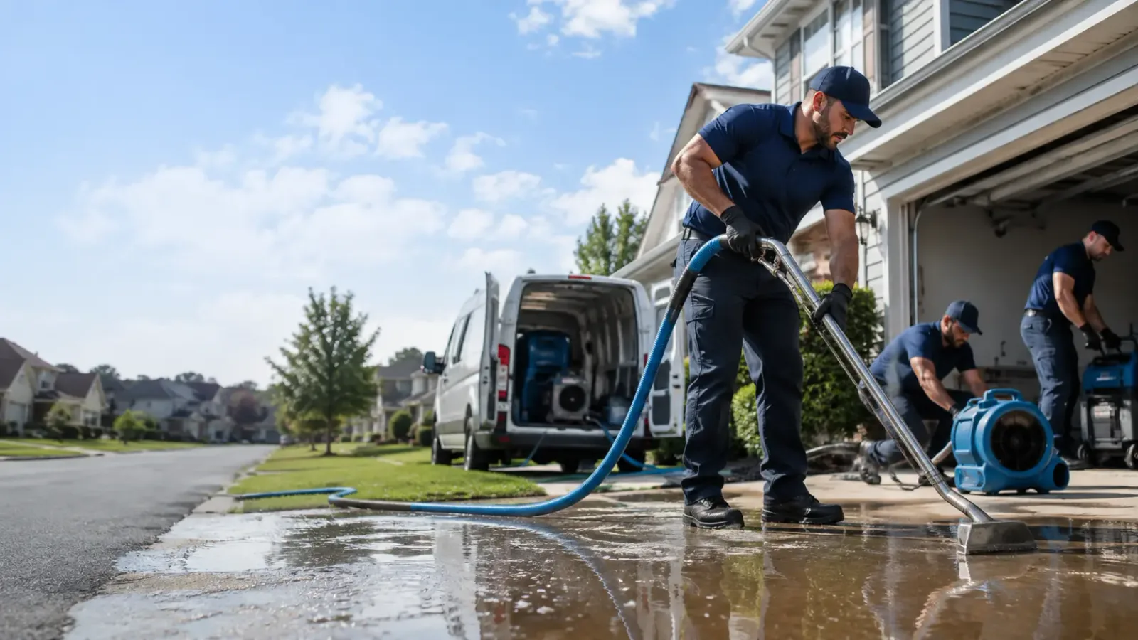 Flood Damage Restoration in Holyrood, KS